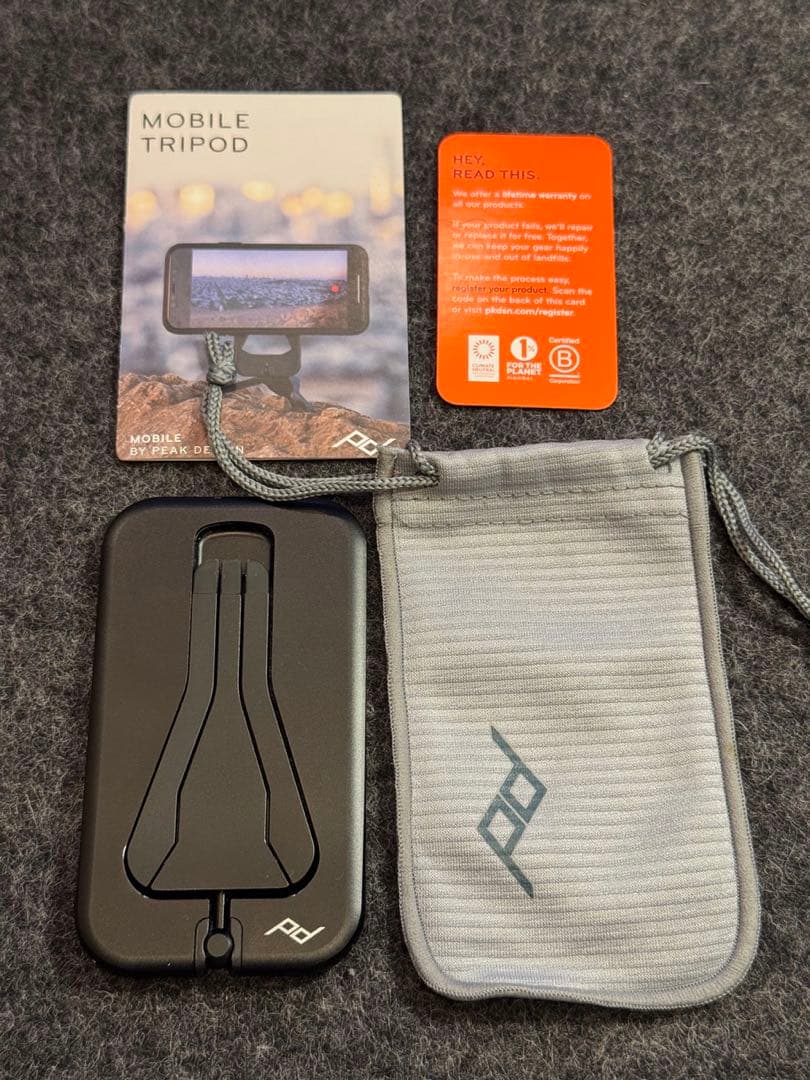 ピークデザイン スマートフォン用トライポッド（マグネット式）