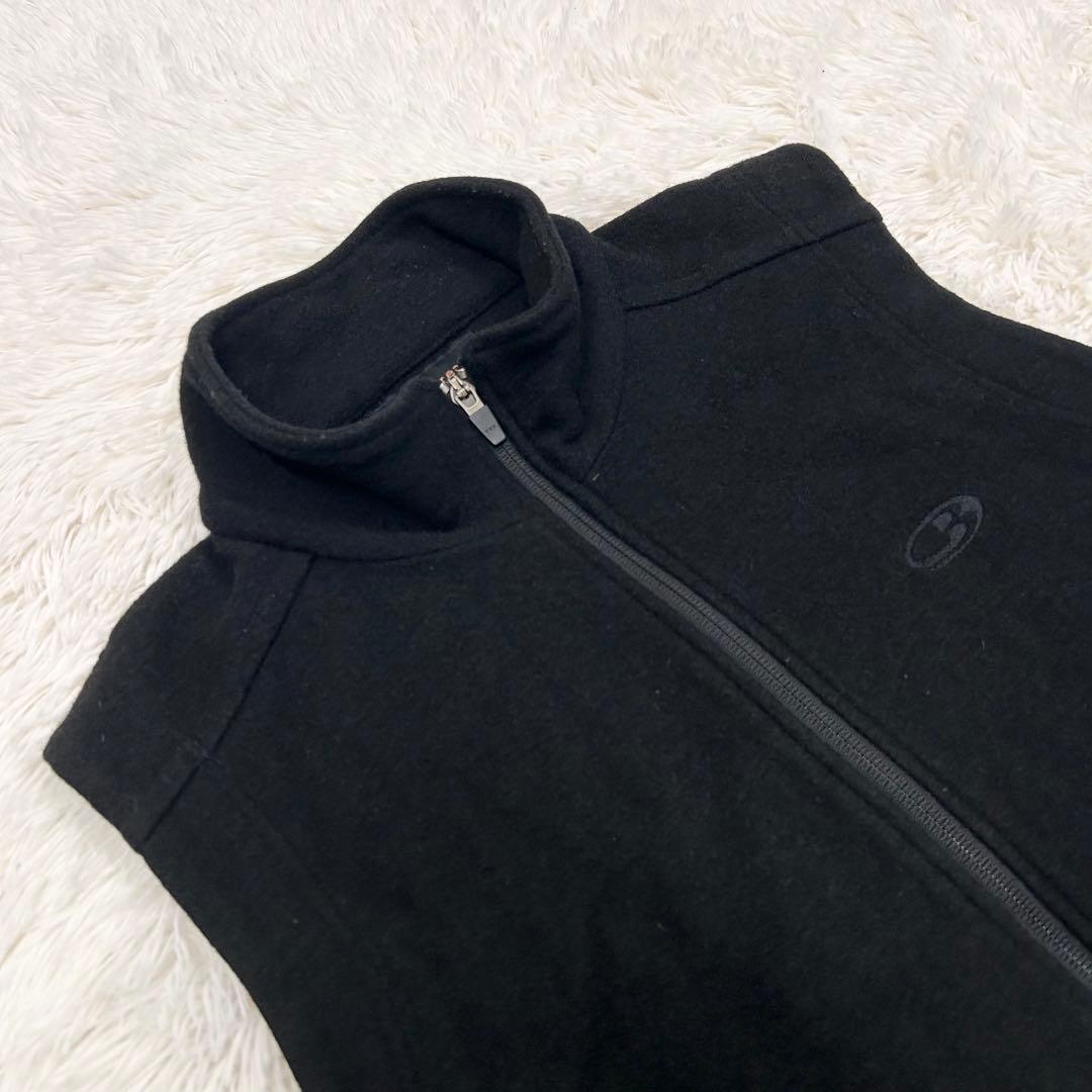 icebreaker アイスブレイカー メリノウール ベスト ブラック M 防寒