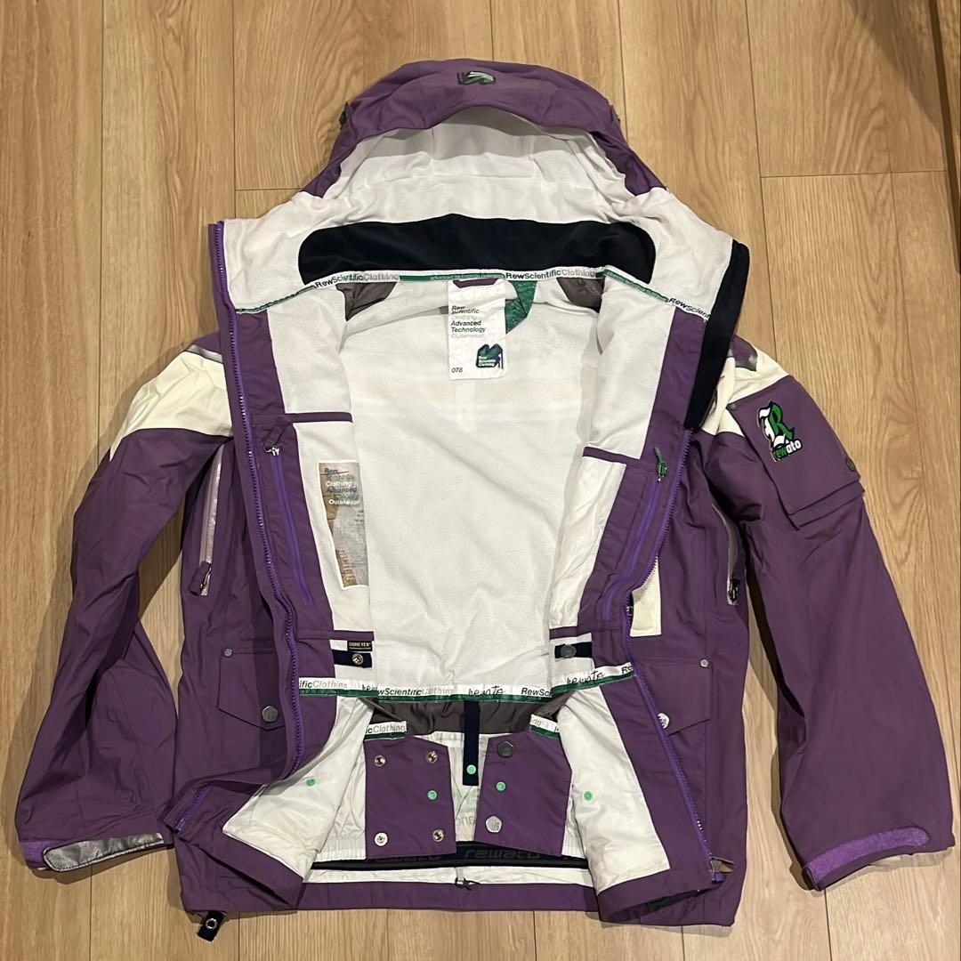 REW スノーボード スキー ウエア ジャケット ゴアテックスGORE-TEX