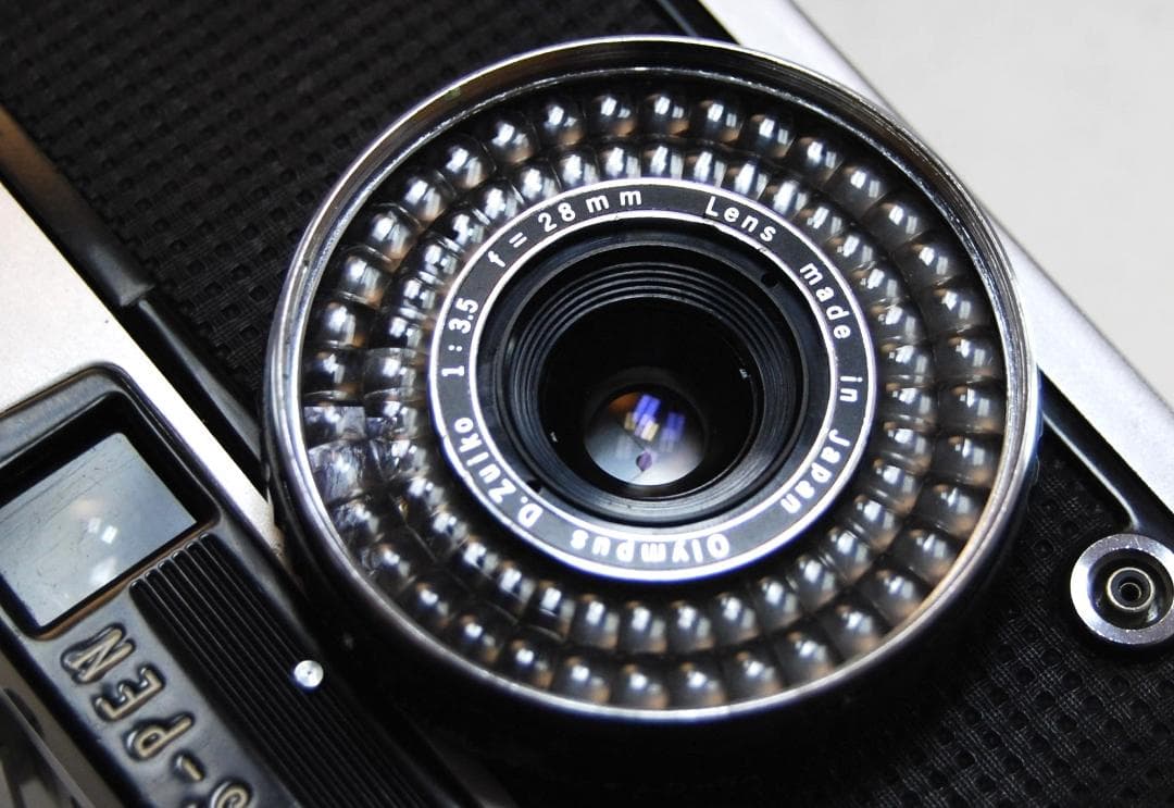 【動作確認済/モルト張替済】★OLYMPUS PEN EE3★ハーフ判 後期型