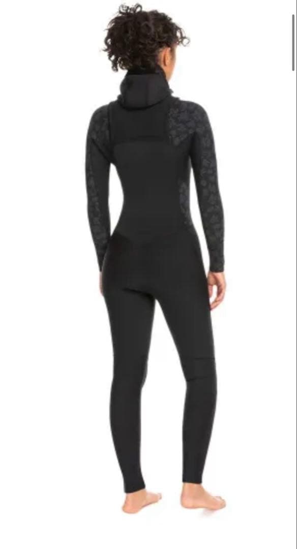 ROXY フード付 セミドライ ウェットスーツ