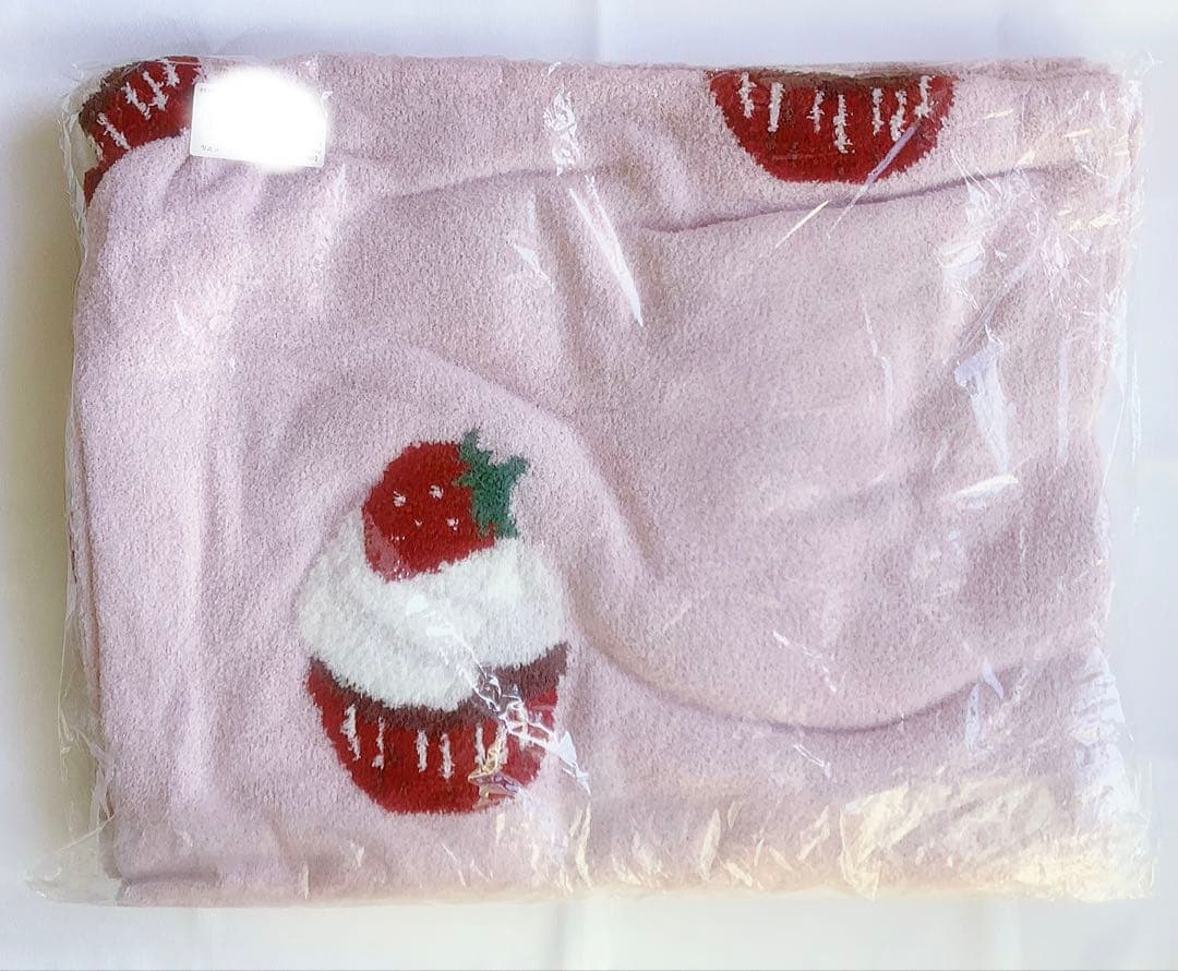 オンライン限定　未開封　ジェラートピケ　カップケーキマルチブランケット