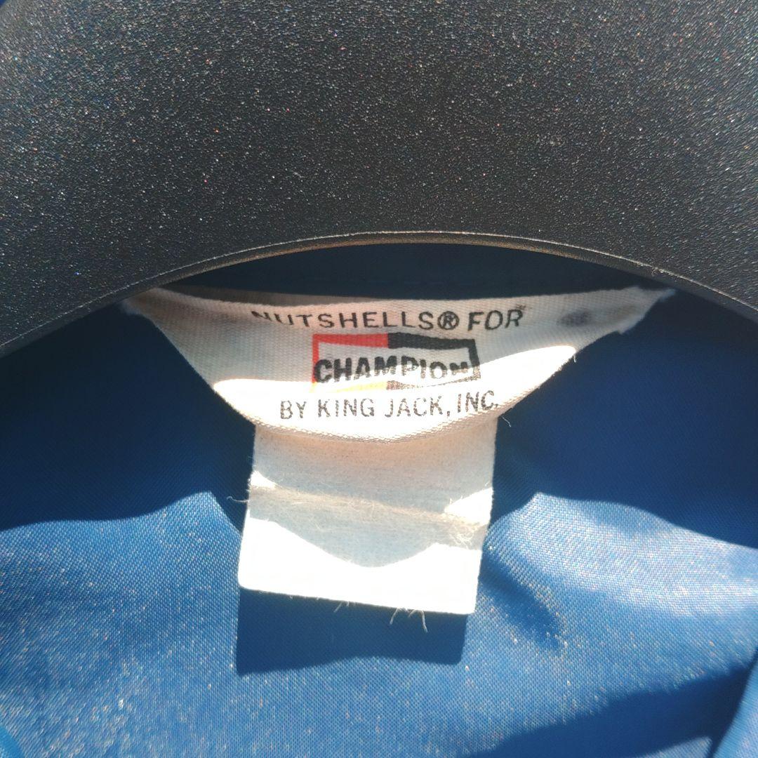 70s チャンピオン プラグ ナイロンJKT レーシング　オフィシャル usa製