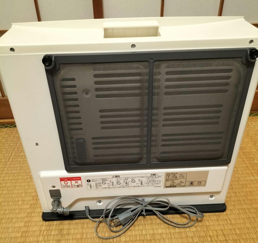 NORITZ ガスファンヒーター GFH-4003S-W5　都市ガス