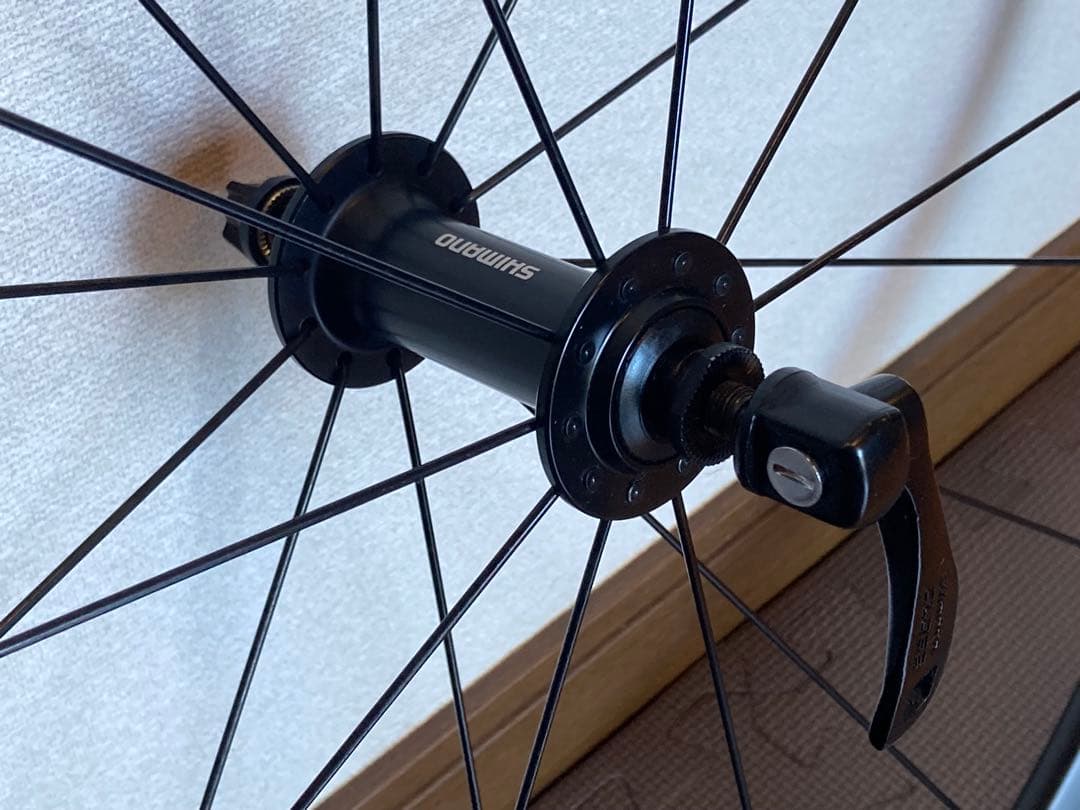 WH-RS010　クリンチャーホイール前後セット　中古品