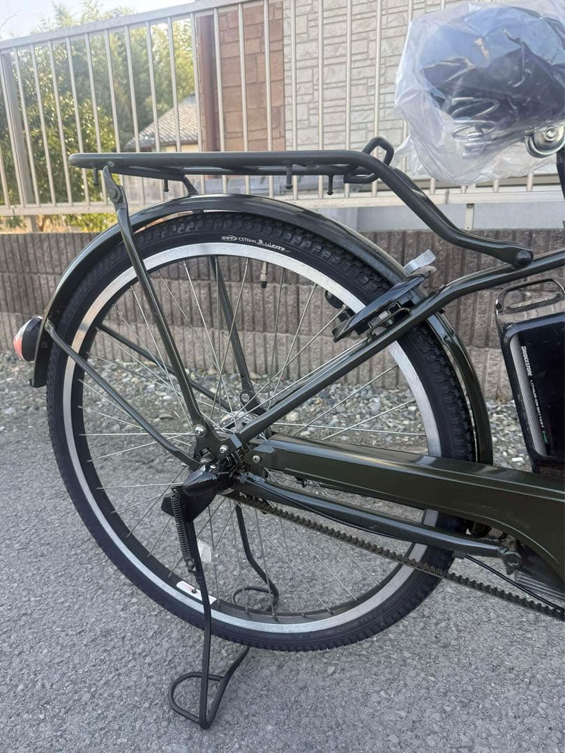 STEPBRUZ 電動アシスト自転車 オリーブグリーン
