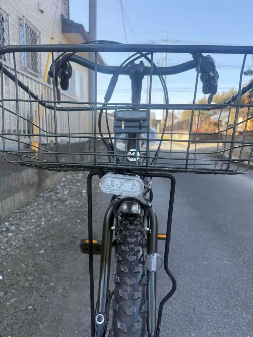 STEPBRUZ 電動アシスト自転車 オリーブグリーン