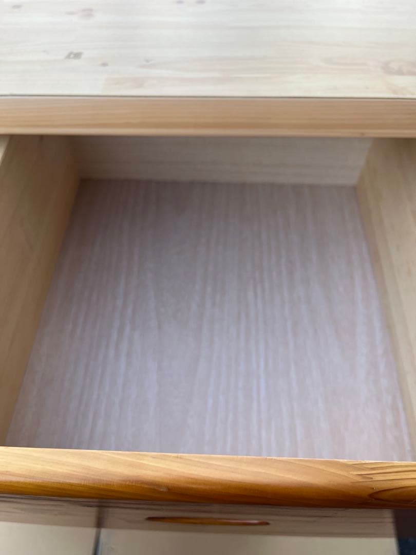 パイン材　木製 六段チェスト ハイチェスト タンス 洋服 収納 箪笥