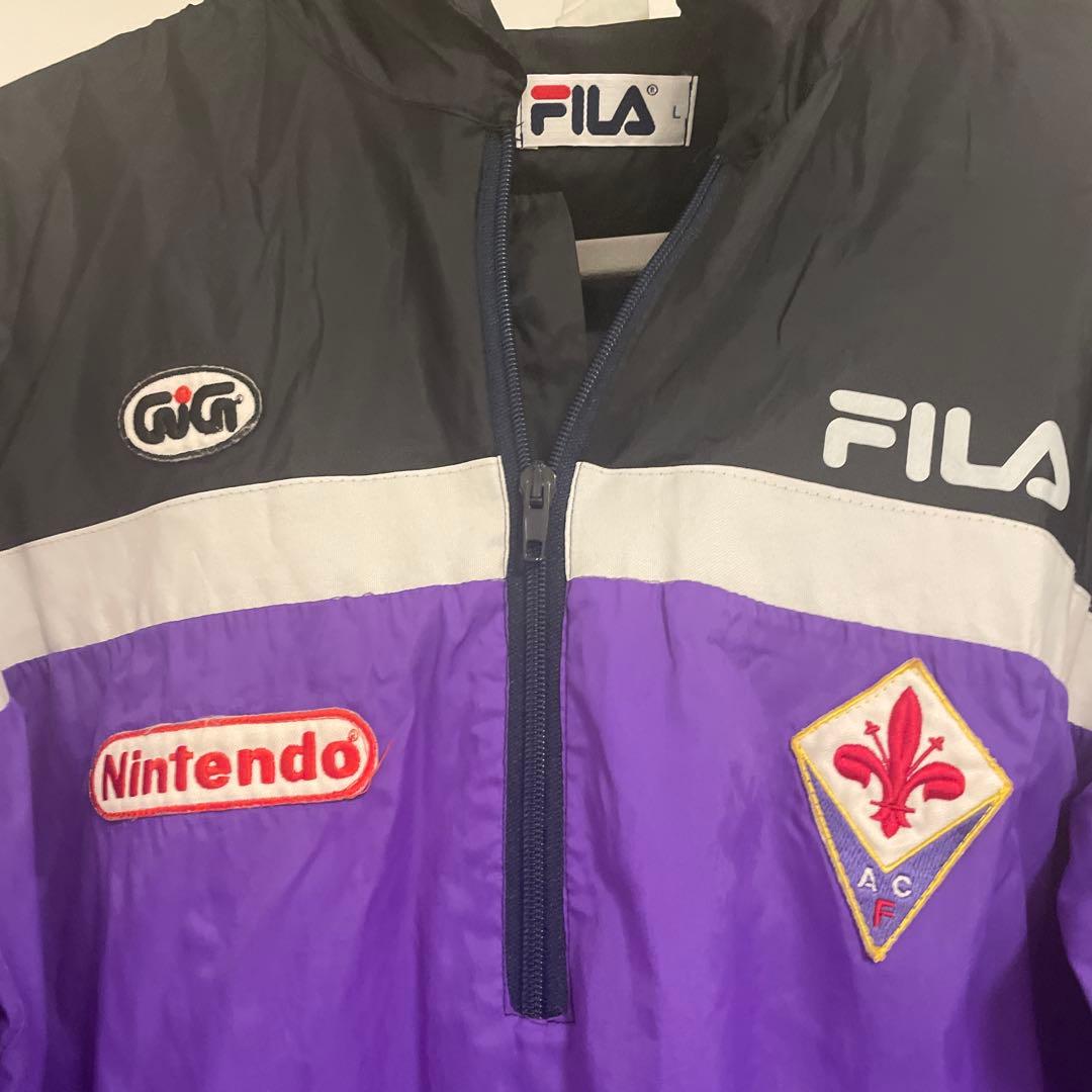 ナイロンジャケット、90's FILA フィオレンティーナ。
