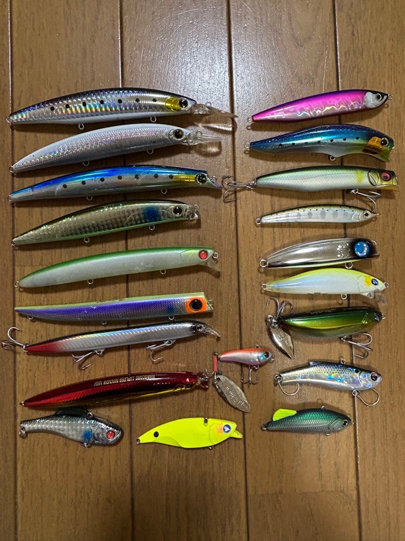 コ*読様 シーバスルアー20個セット　まとめ売り　メガバス　ブルーブルー　ダイワ