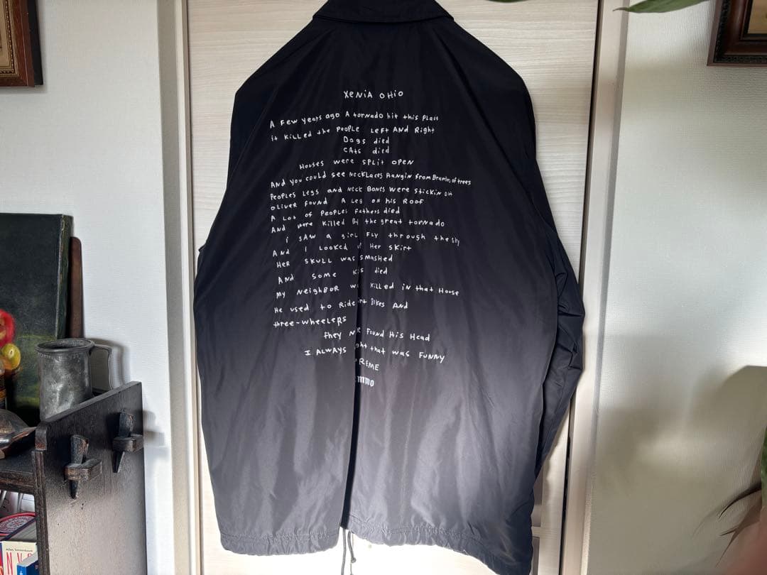 杏*様 Supreme Gummo Coaches Jacket Black X