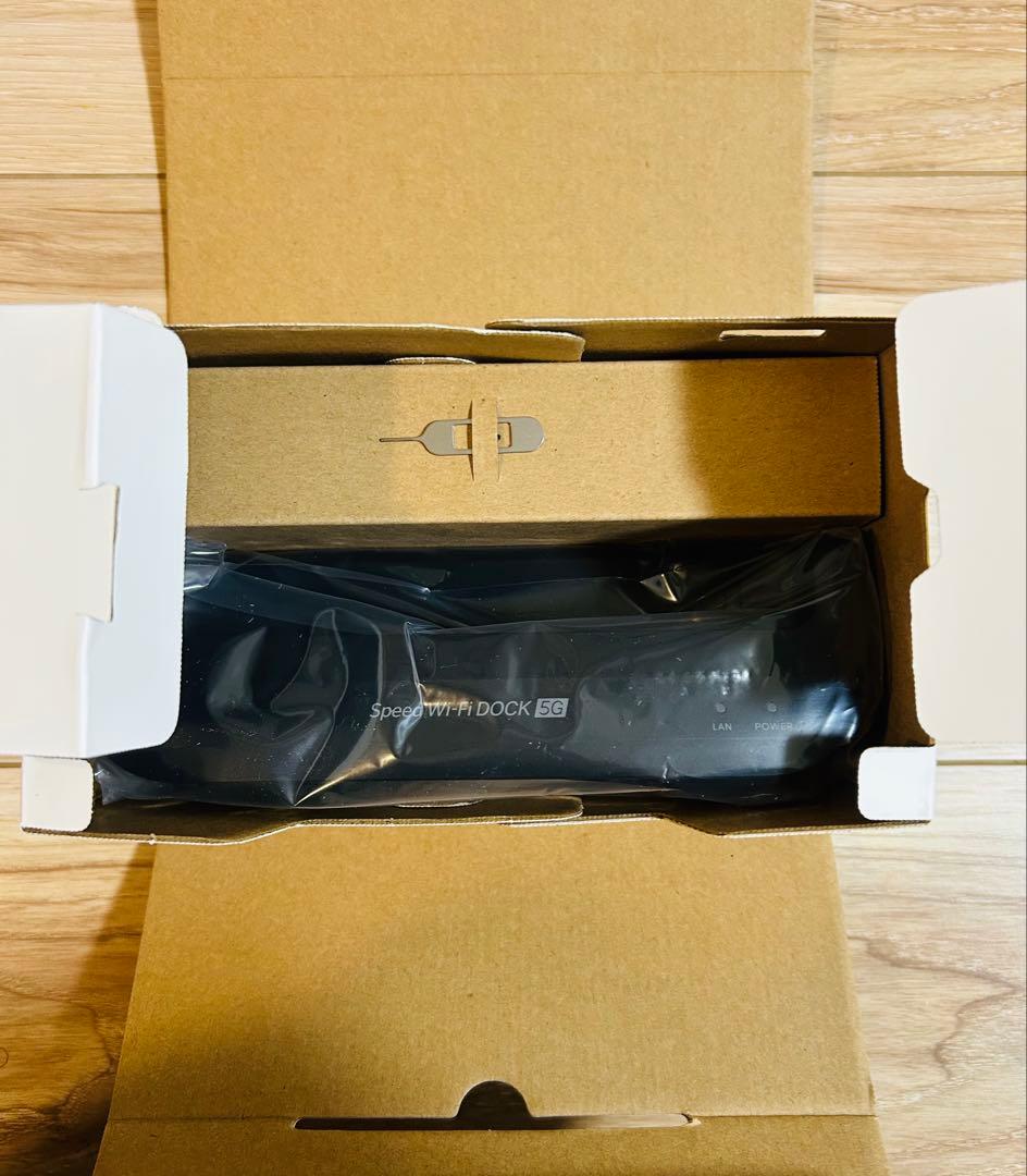 新品♡未使用Speed Wi-Fi DOCK 5G 01 ブラック