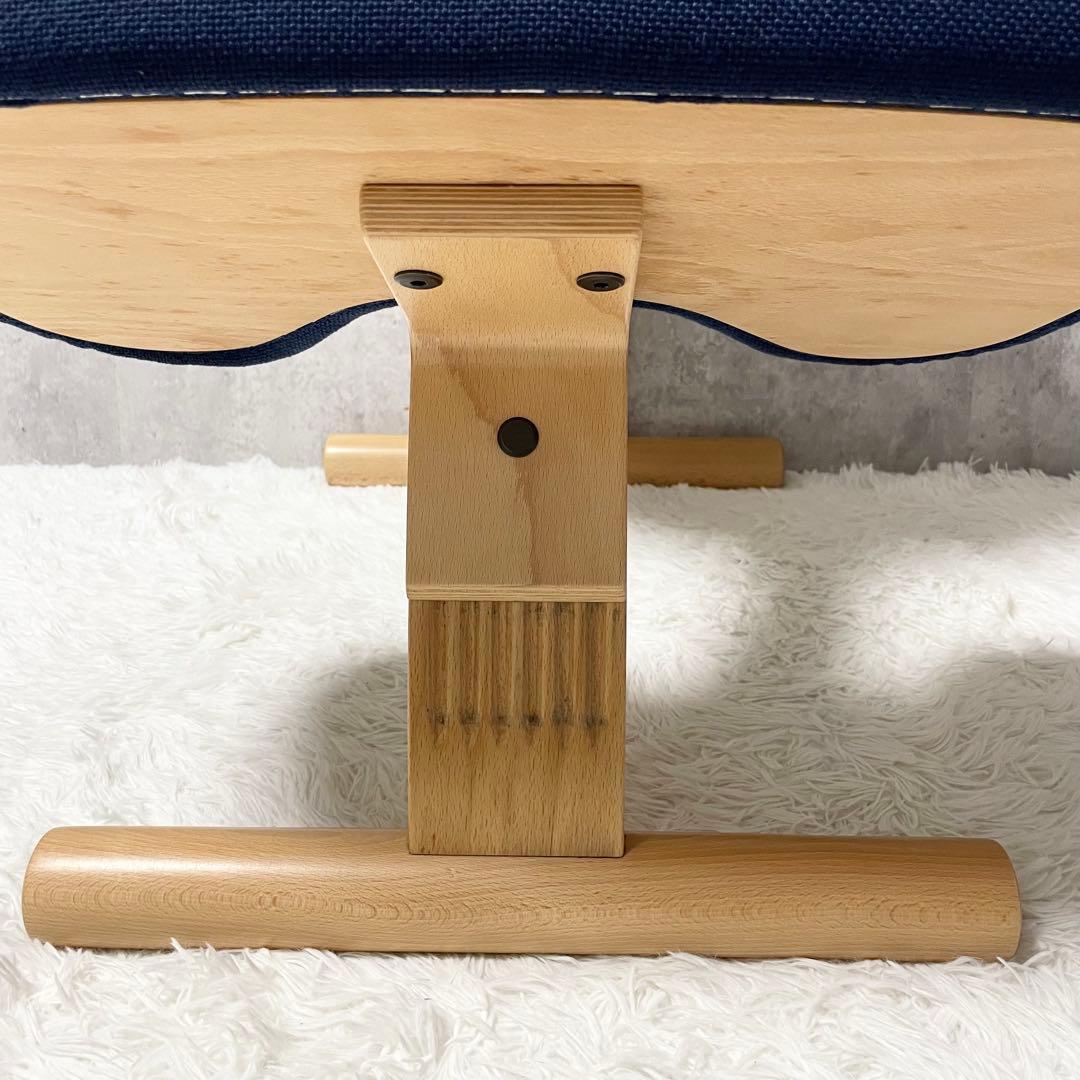 【美品】Balans EASY バランスチェア イージー ネイビー リボ社