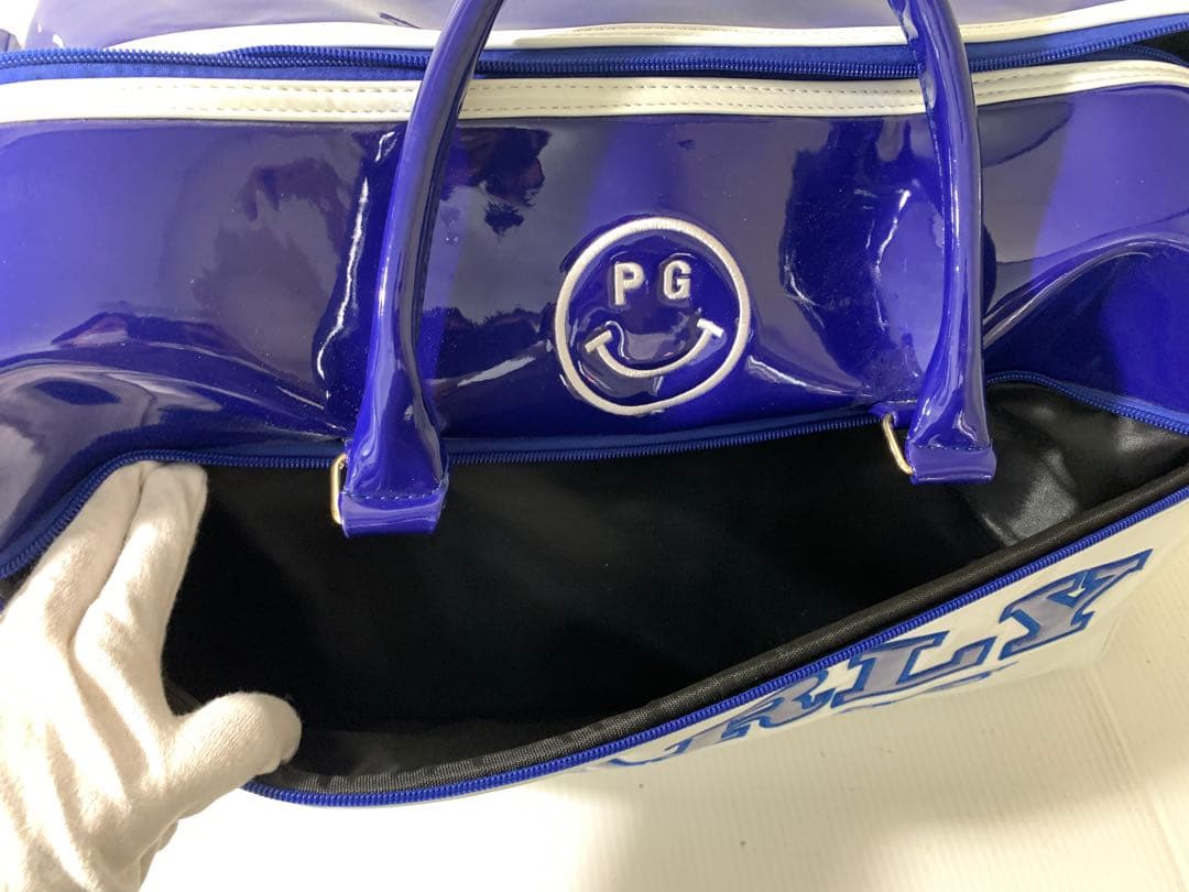 パーリーゲイツ　エナメルボストンバッグ　M70711-2