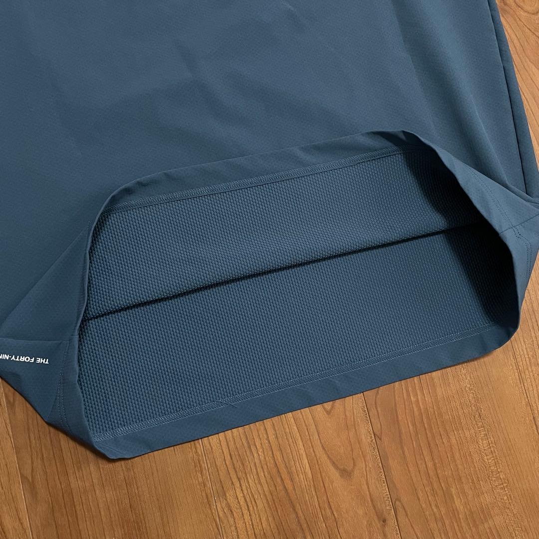 定価3.1万　TFW49 ロング　ポロシャツ　ネイビー　ゴルフ