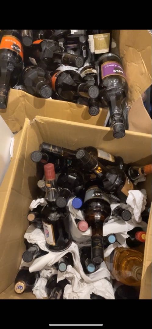 お酒まとめ売り　リキュール ウィスキー　ウォッカ　コレクション 多数