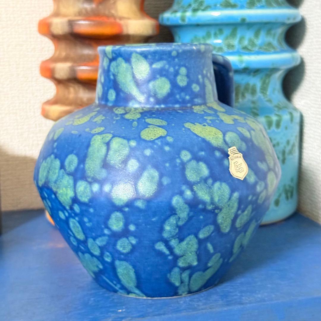 ES keramik 15cm ファットラバ fat lava 花瓶