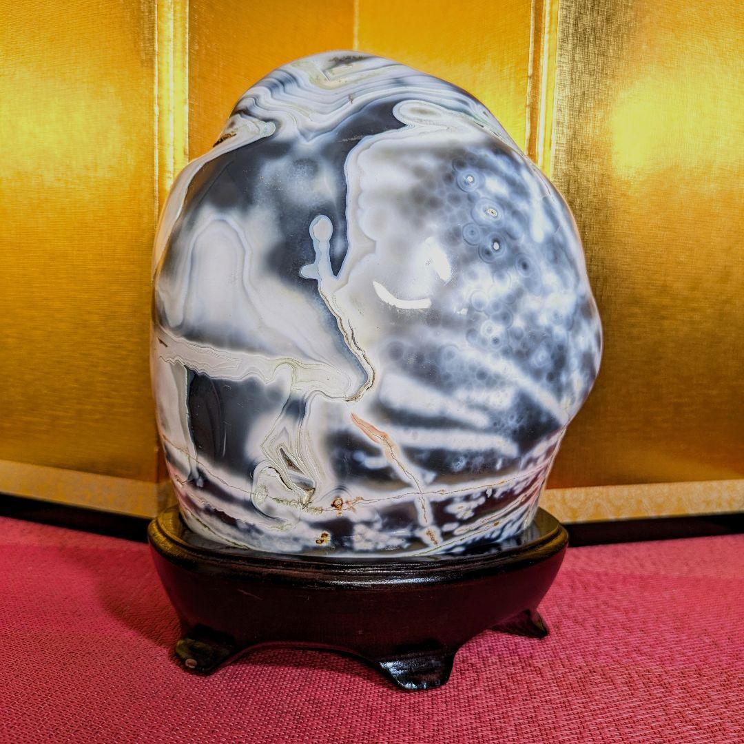 【ひろやん】メノウ×2 赤石 3石セット 瑪瑙 鑑賞石 観賞石 水石