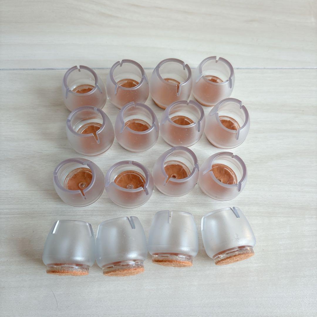 椅子脚カバー チェアーソックス 椅子あしキャップ シリコン クリアー