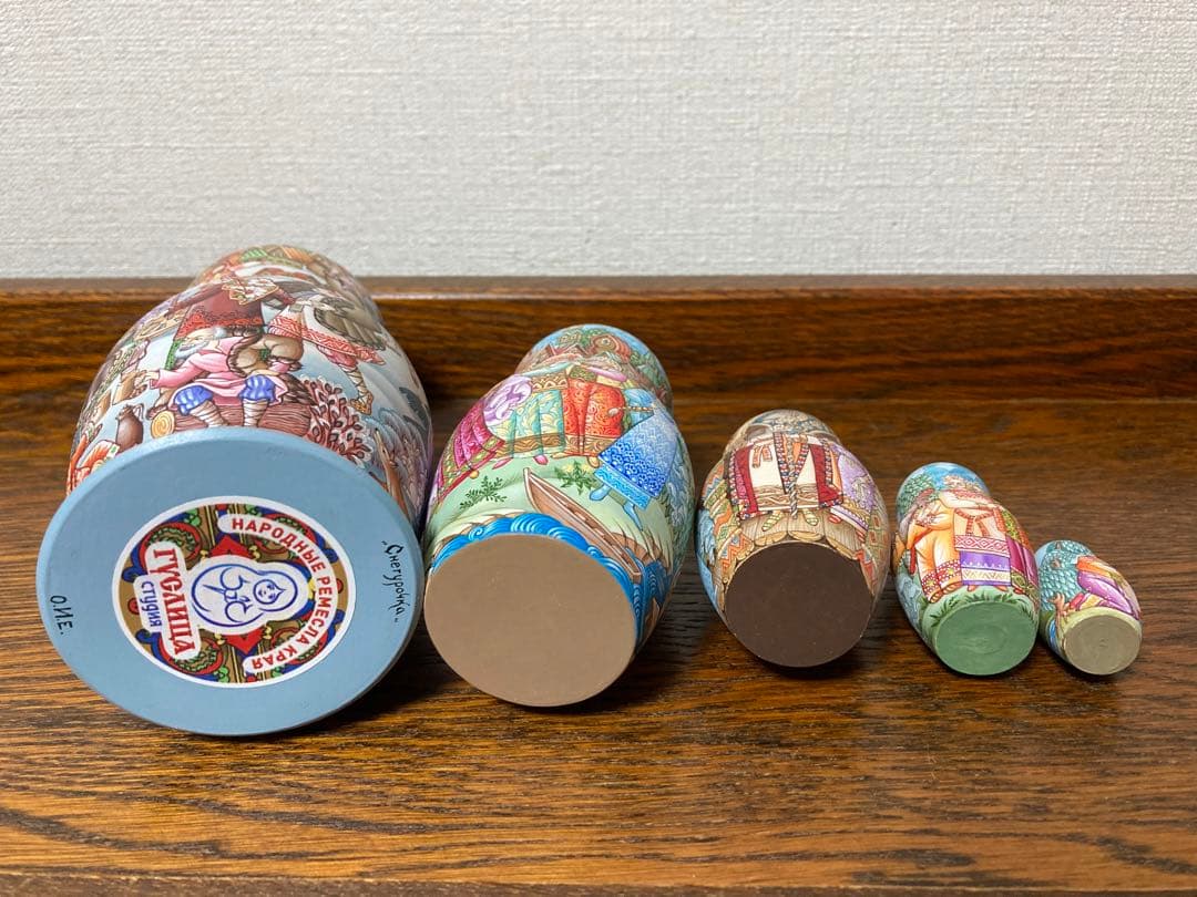 ロシア雑貨☆イコンマトリョーシカ雪娘スネグラーチカThe  Maiden