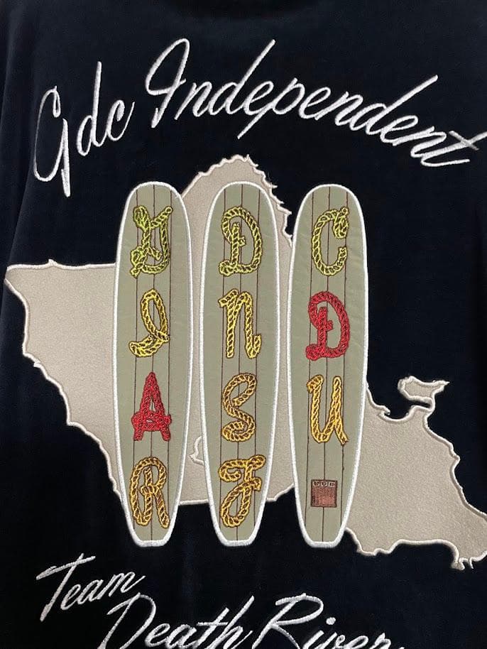 GDC ベルベット スタジャン ベロアスタジャン Lサイズ ベロア キムタク