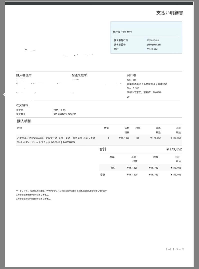 LUMIX S9 ミラーレスカメラ 本体