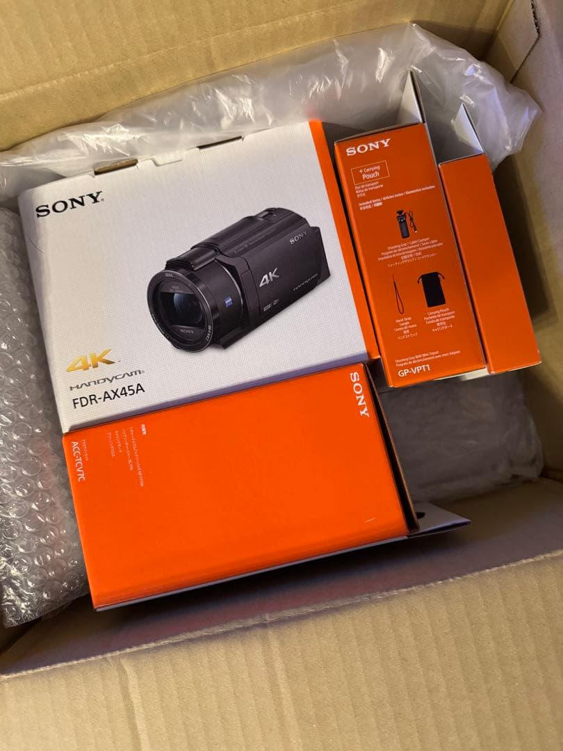 SONY FDR-AX45A 備品付き