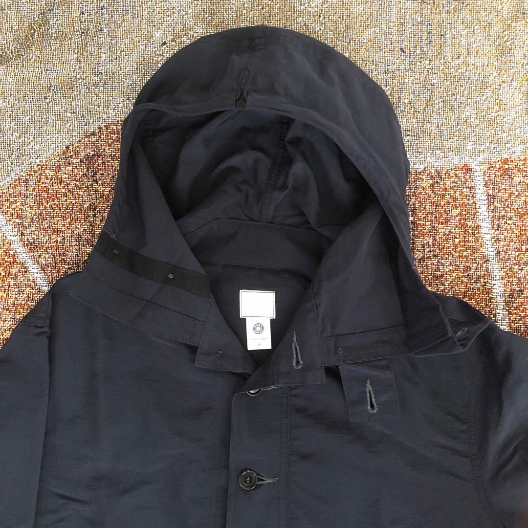 ポストオーバーオールズ NAVY PARKAプルオーバーアノラックcorona