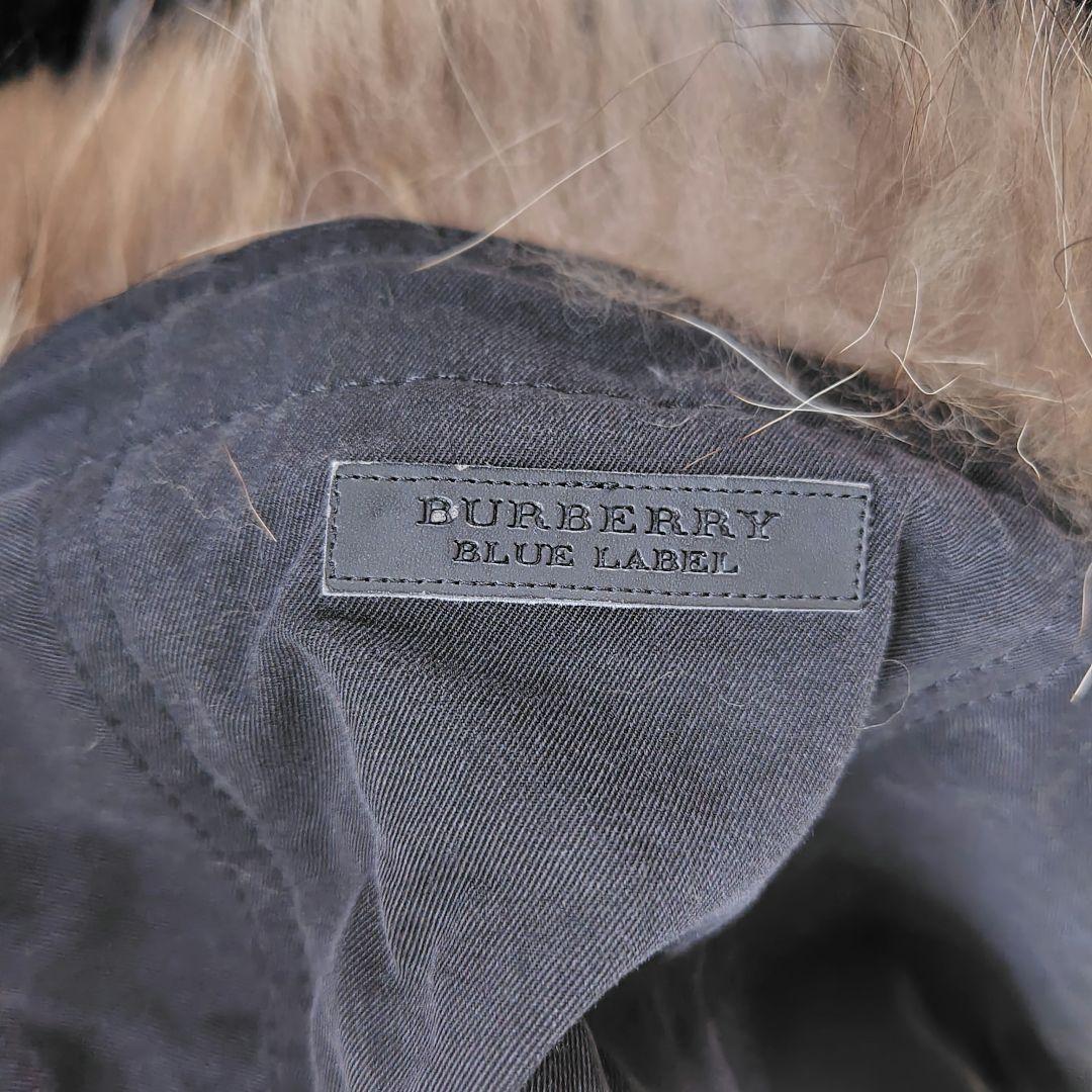 専用　バーバリーブルーレーベル　ダッフルコート　3way　ファー　ノバチェック