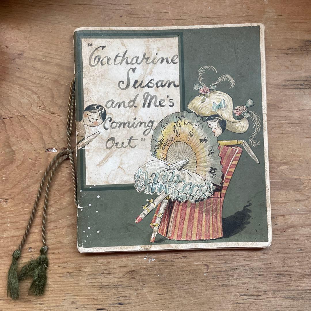 アンティーク　ペグドール　ピクチャーブック