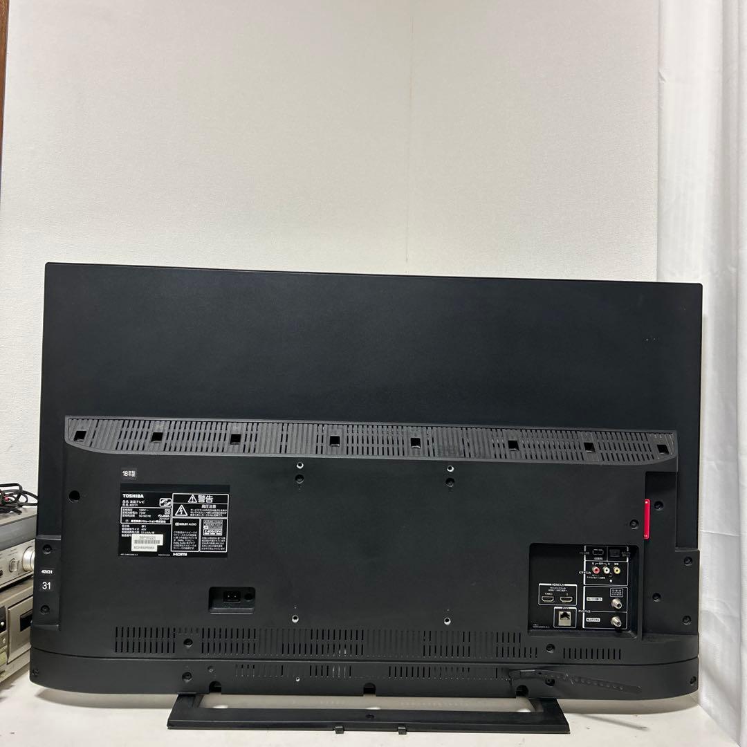 【美品】東芝 REGZA レグザ 液晶テレビ 40V31 40V型 2018年製