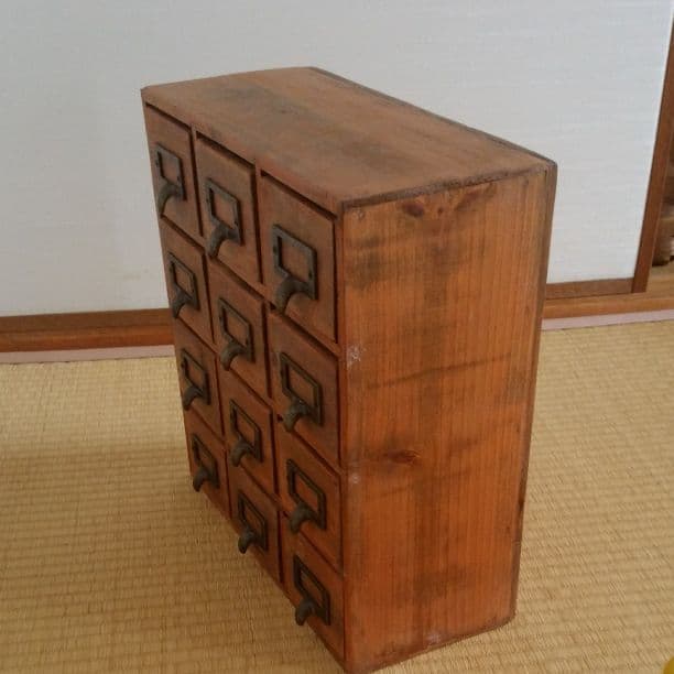 レトロ風小物入れ