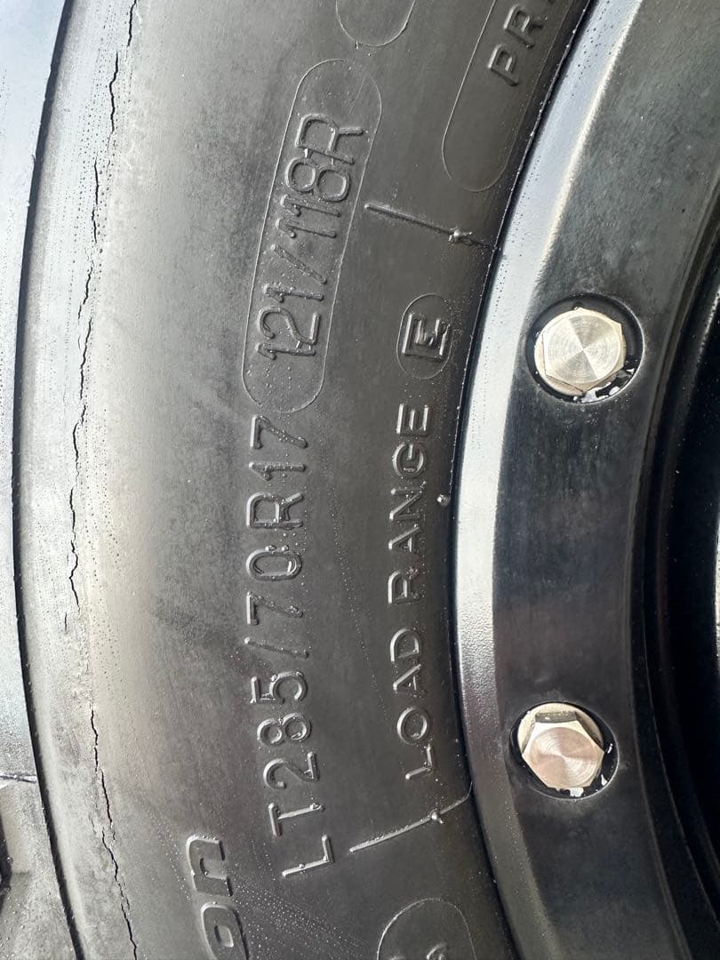 XTREME-J 17インチ　ラングラー jk タイヤ付　5本