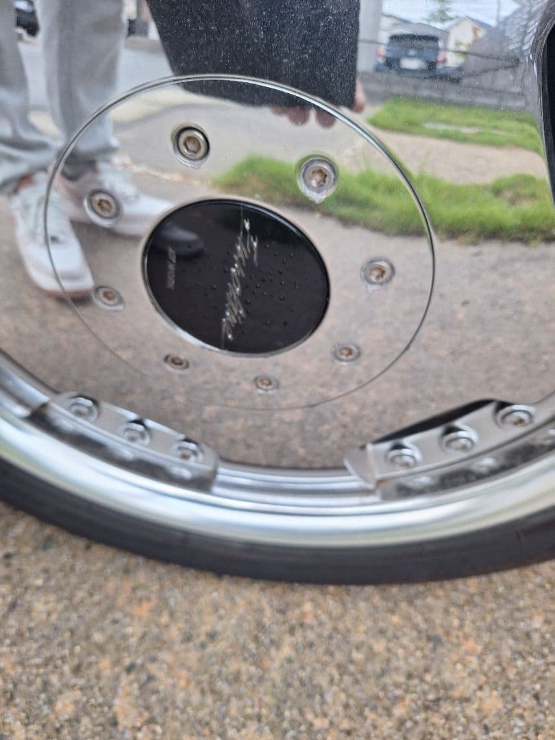 ワーク　ユーロライン　4本　15インチ　4穴　pcd100 メッキ