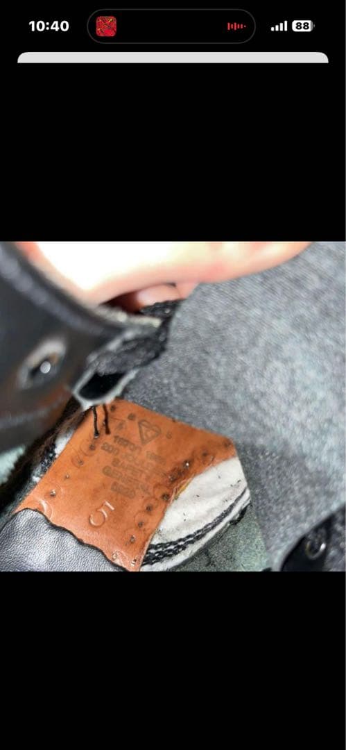 GETTA GRIP ブラックハイカットブーツ 24.0