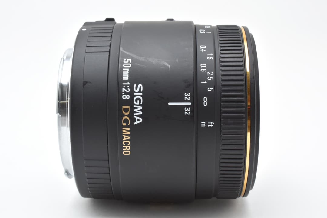 レンズ(単焦点) Sigma 50mm F2.8 DG MACRO Canon #9773