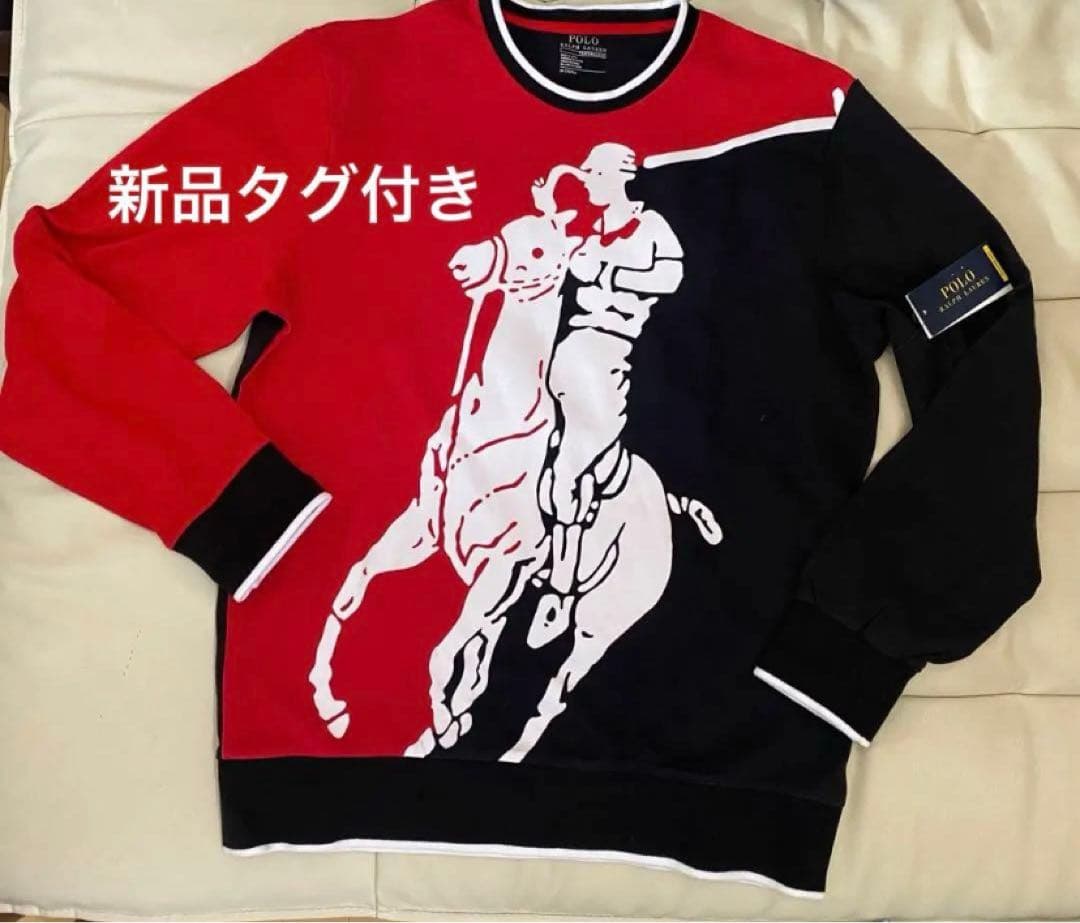 新品未使用タグ付きビッグロゴスウェットPolo Ralph Lauren　M