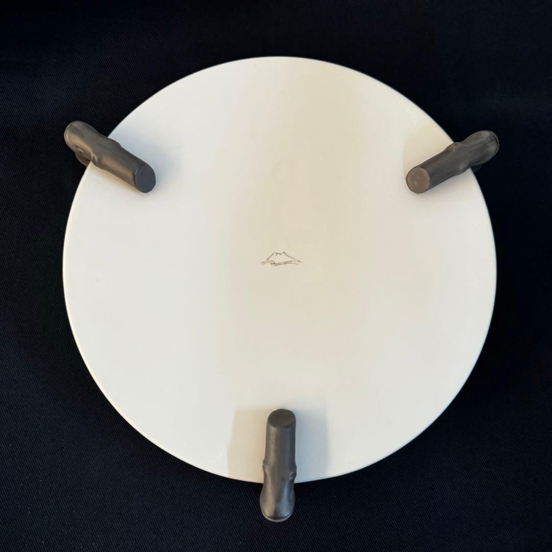 深川製磁　黒竹コンポート錆　菓子器