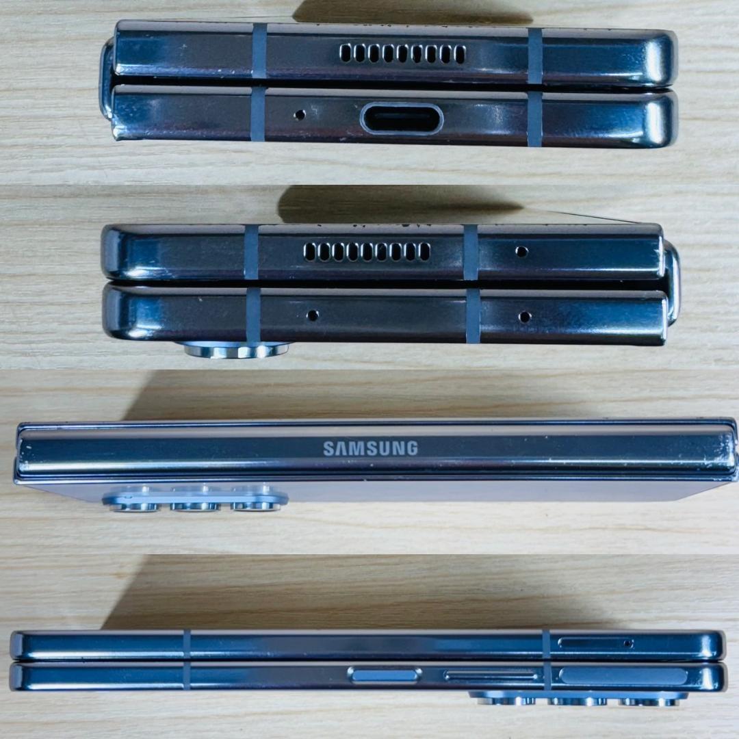 P206 SIMフリー Galaxy Z Fold5 SCG22 IcyBlue