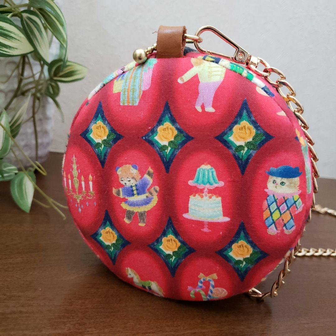 【ピカピカ様ご確認用】ꕤ︎︎ハンドメイド ユキエモン ⚘ドラムロールバッグ