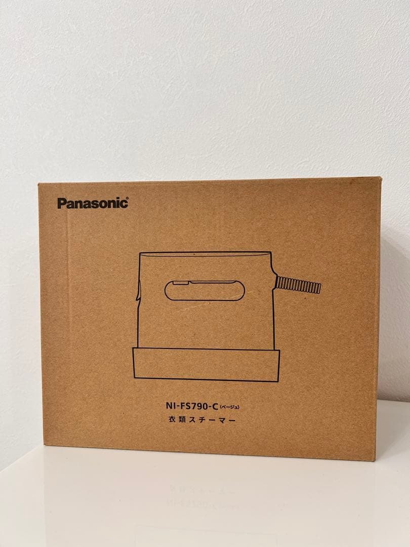 【美品】Panasonic NI-FS790-C スチームアイロン　ベージュ