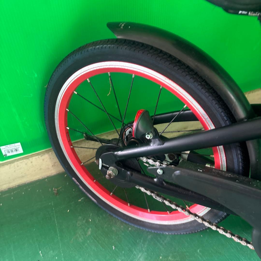 Levena 子供用自転車 18インチ ブラック/レッド