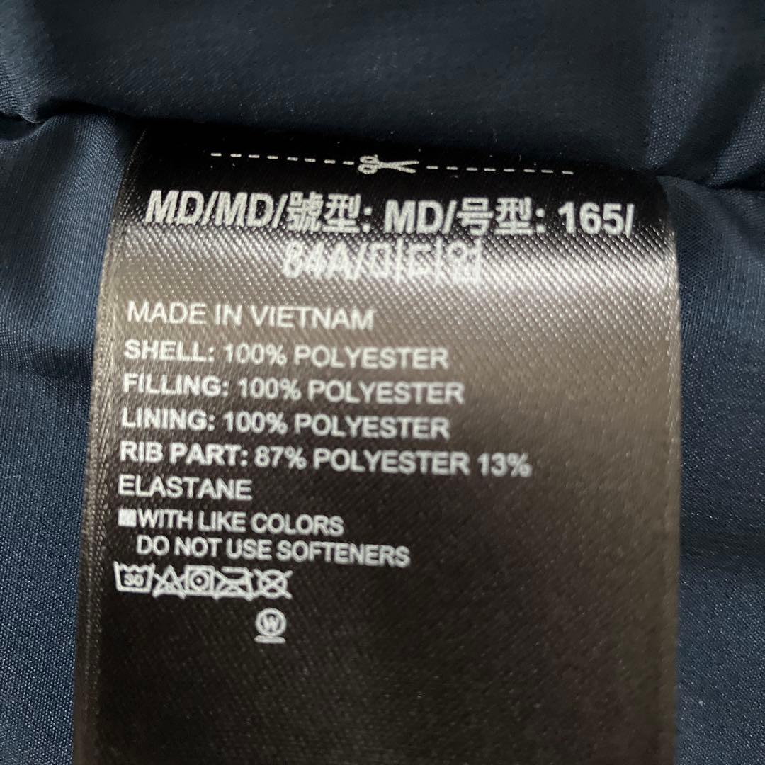 アンダーアーマー ロングコート Mコールドギア 防寒 ネイビー