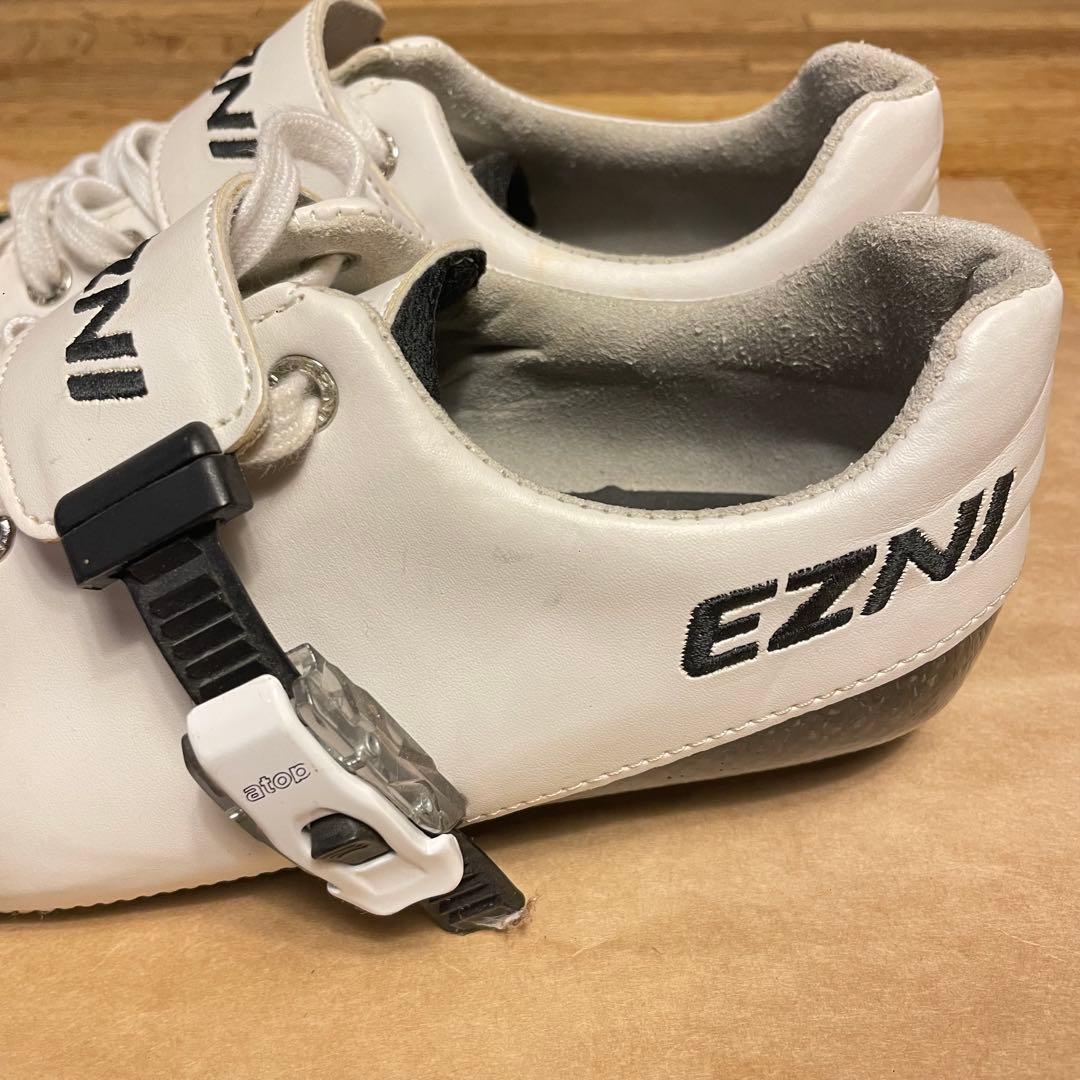 EZNI 自転車シューズ　トラックシューズ　25.5cm 競輪　ハンドメイド美品