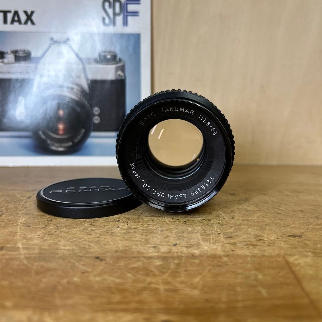 Pentax SPF+SMC Takumar 55f1.8 露出計以外完動超美品