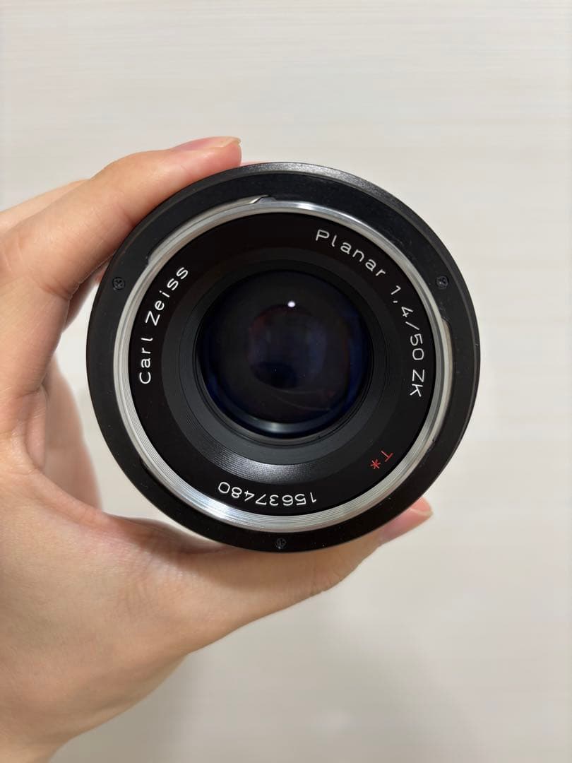 レンズ(単焦点) carl zeiss planar 50mm f1.4 zk