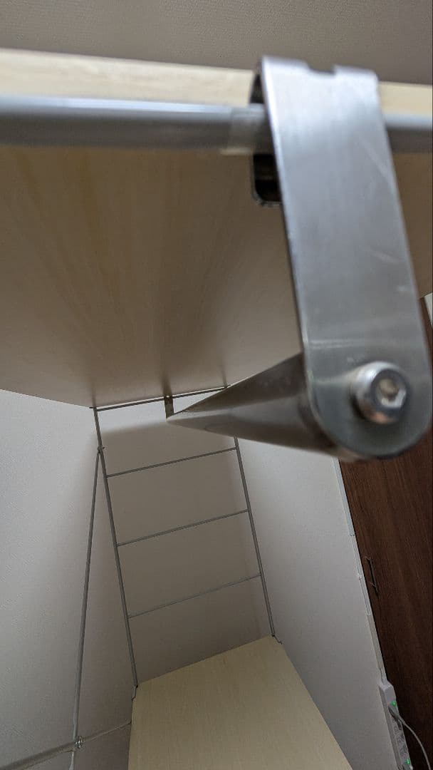 【送料込・完成品】無印スチールユニットシェルフ　ワードローブセット★限定値下げ中