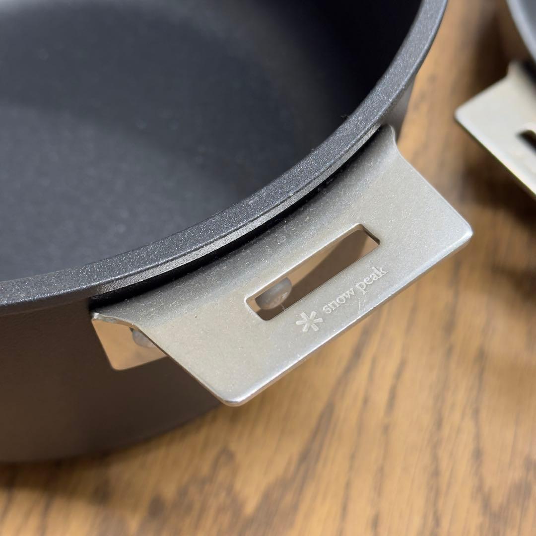 【美品】 Peak(スノーピーク) &CAMPクッカー19