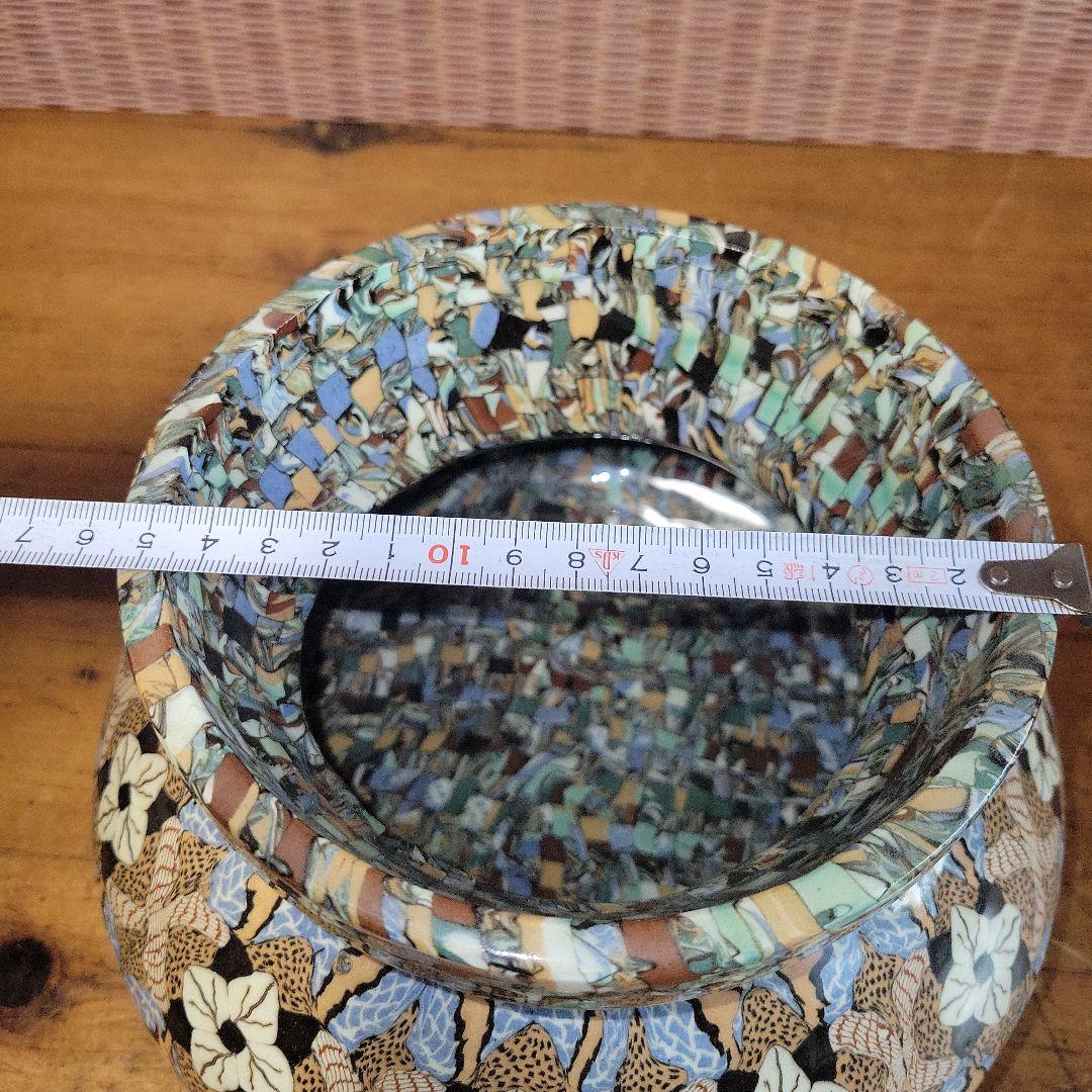 【貴重】JEAN GERBINO ジャン・ジャルビノ 陶器 モザイク調 フランス