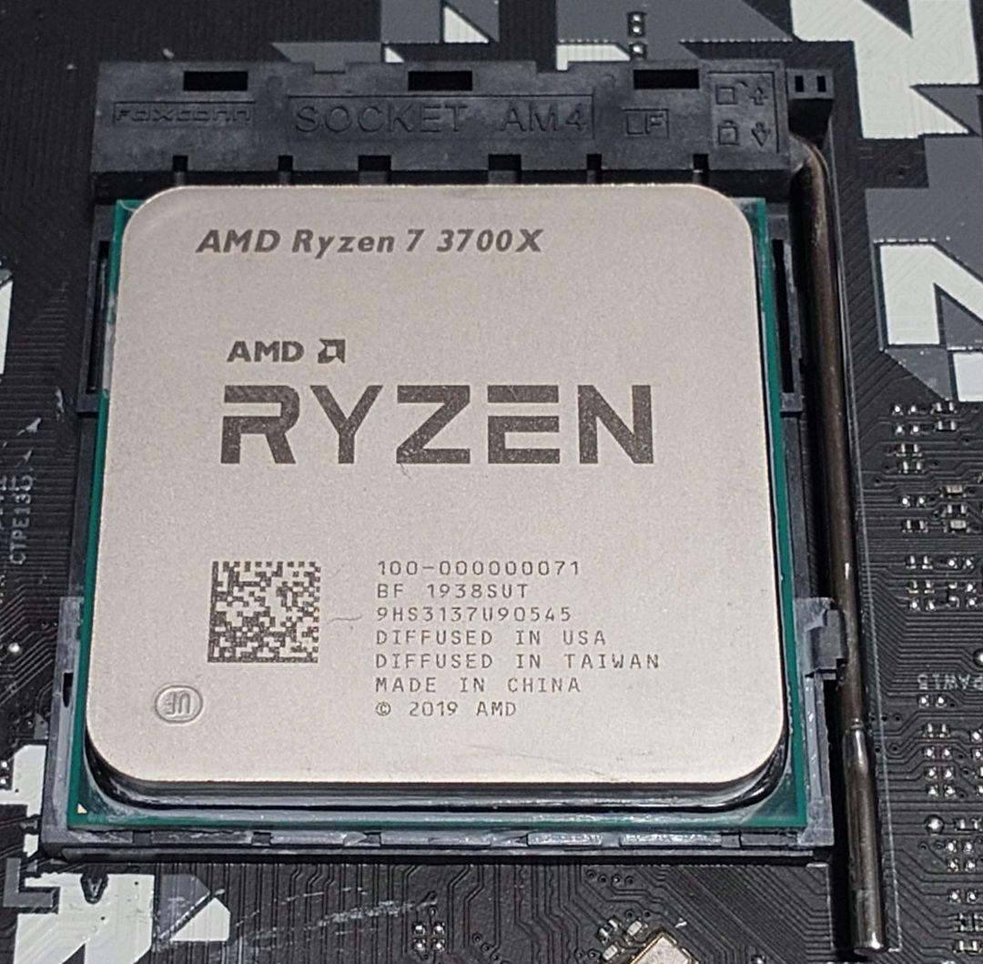 AMD Ryzen 7 3700X + B550Mマザボ 16GB×4 RAM